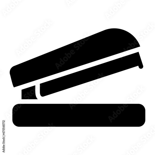stapler glyph icon