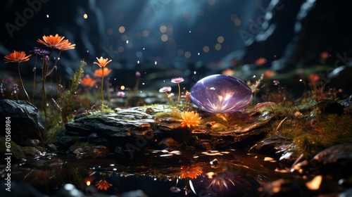 Winter Galaxy Overlay: Nature's Time Delay in Space