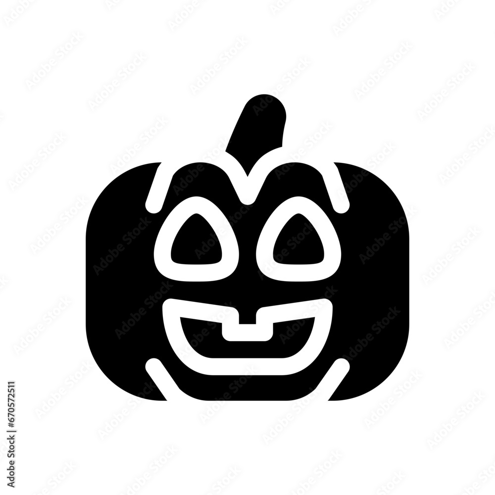 pumpkin glyph icon pumpkin glyph icon