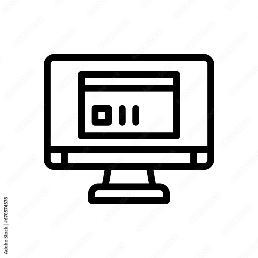 credit card line icon credit card line icon