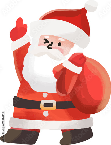 Happy Christmas Santa  (ID: 670574726)