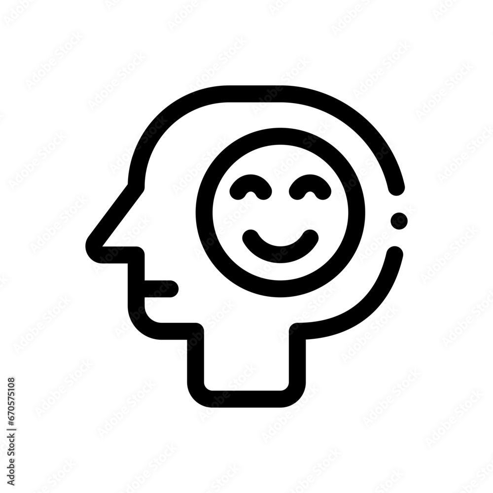mind line icon