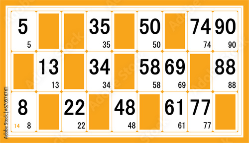 Carton de loto