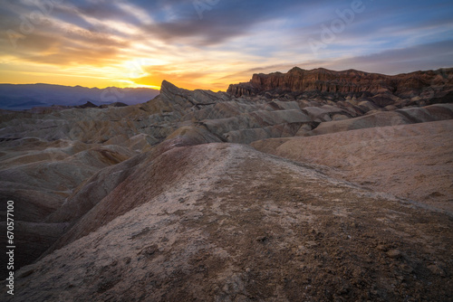 sunset at zabriskie point in death valley national park, california, usa © Christian B.