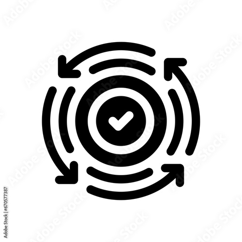 consistency glyph icon