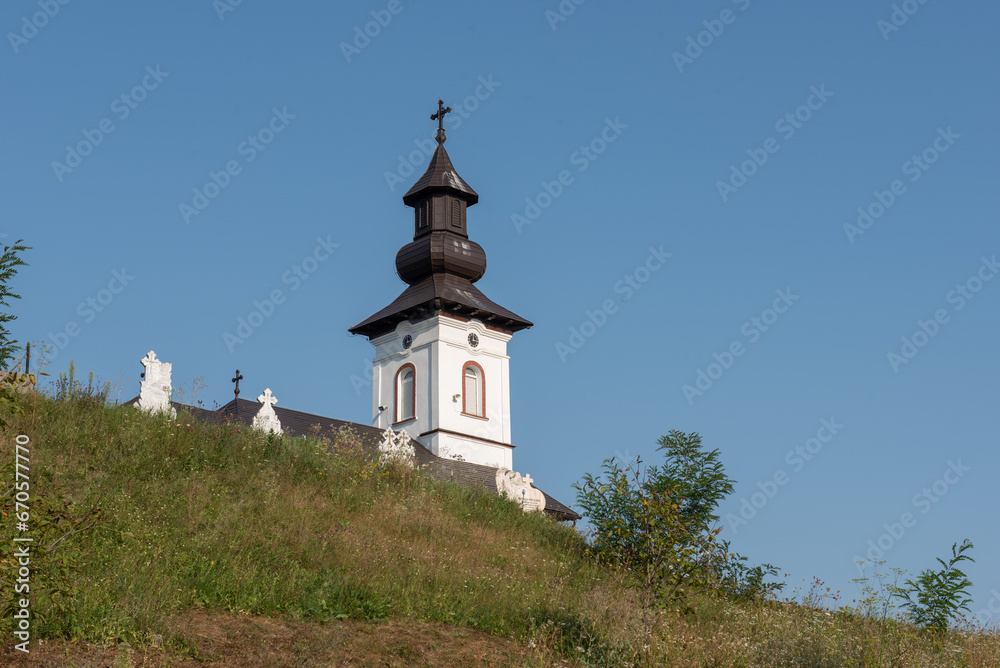 The Orthodox Church in Chetiu, Bistrita Romania 2023
​