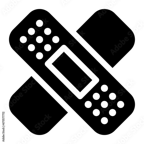 plaster glyph icon
