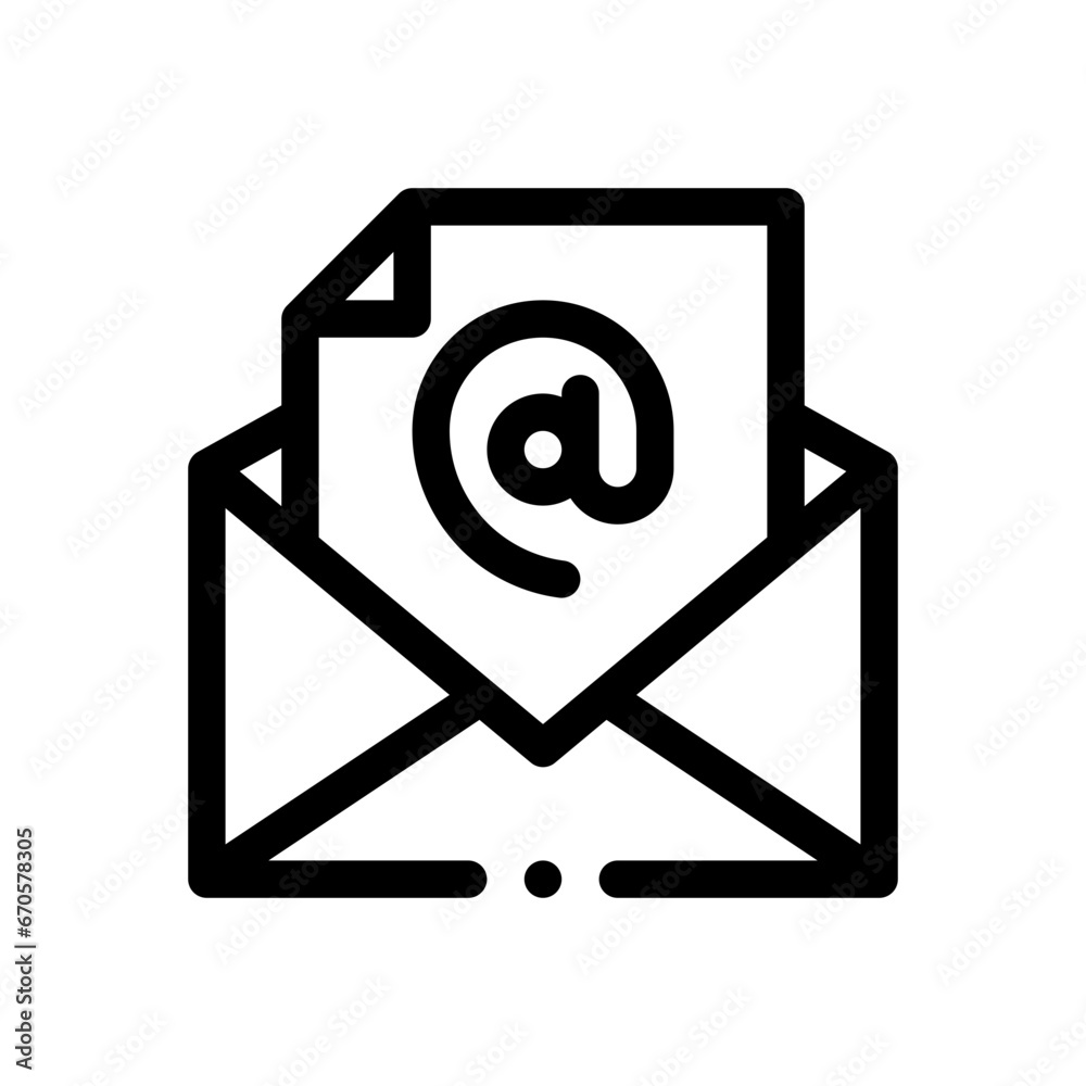 mail line icon mail line icon