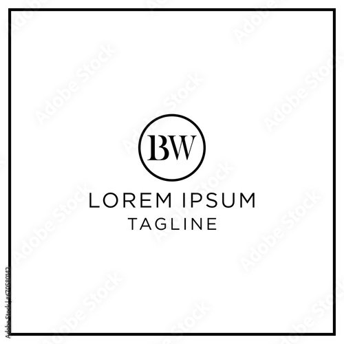 bw circle logo photo