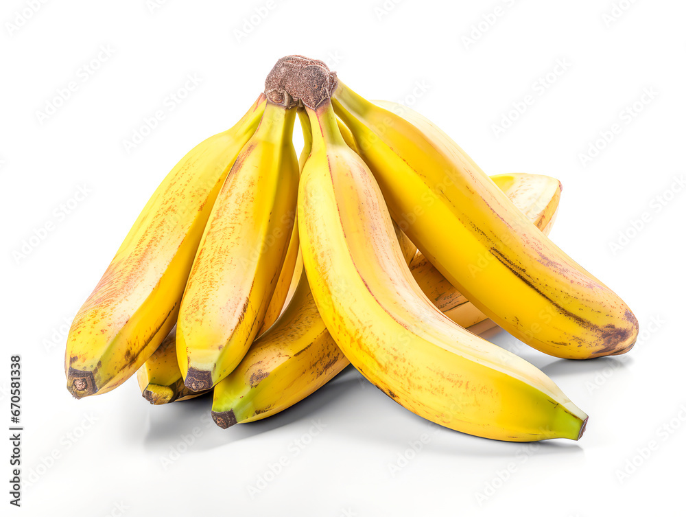 Bunch of bananas isolated on white background. Bunch of bananas isolated on white background.