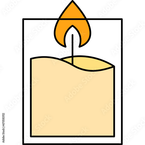 Spa Candle Icon