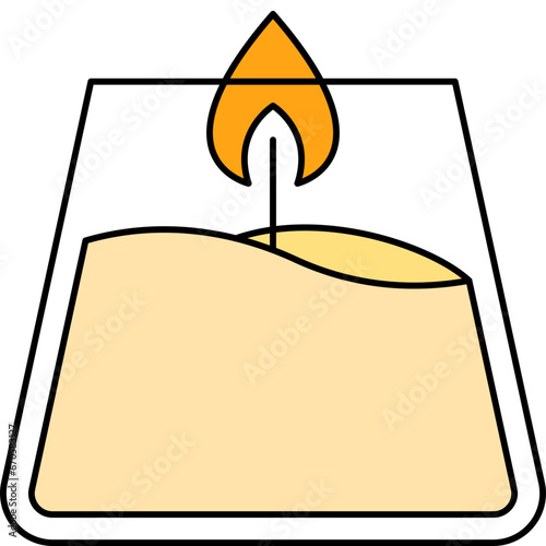 Spa Candle Icon