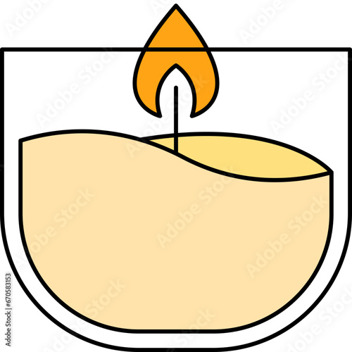Spa Candle Icon