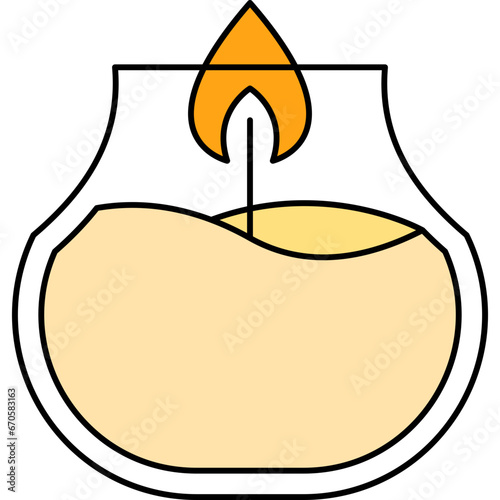 Spa Candle Icon