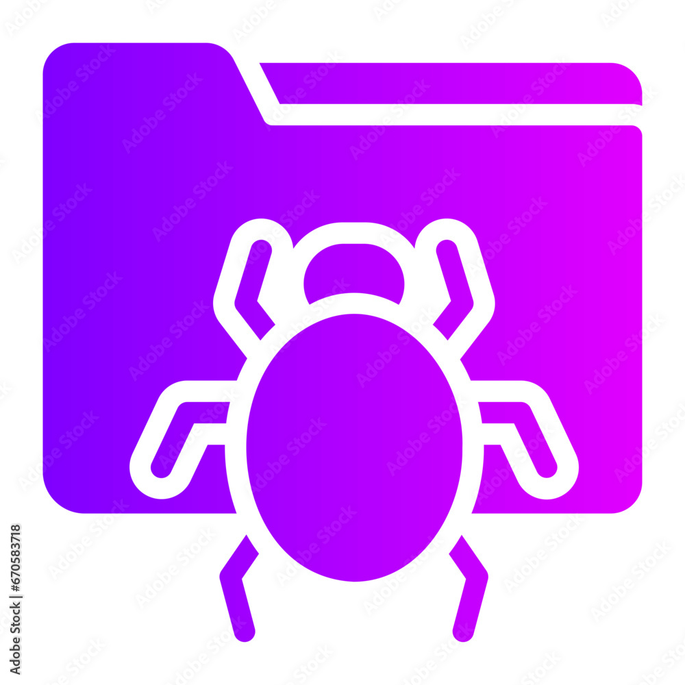 virus gradient icon virus gradient icon