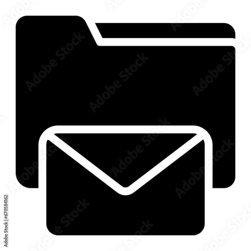 envelope glyph icon