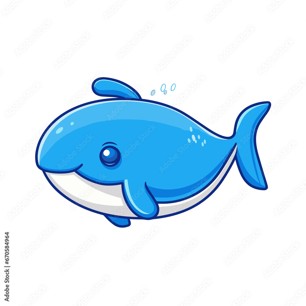 Cute Blue Whale , Cartoon , Illustration, Cartoon PNG Cute Blue Whale , Cartoon , Illustration, Cartoon PNG