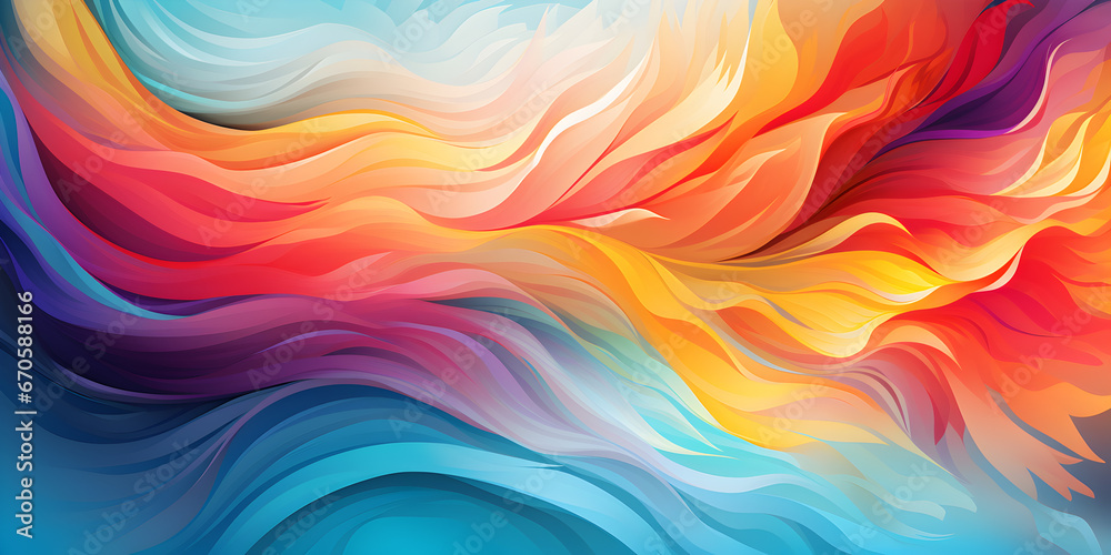 A colorful abstract art background A colorful abstract art background