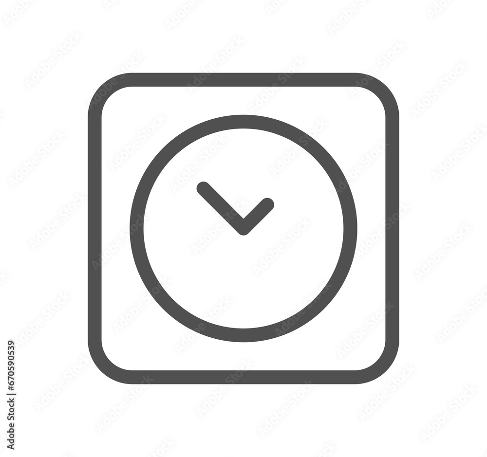 Time related icon outline and linear symbol. Time related icon outline and linear symbol.