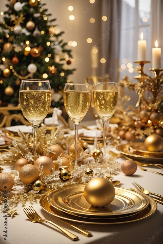 christmas dinner table setting christmas dinner table setting