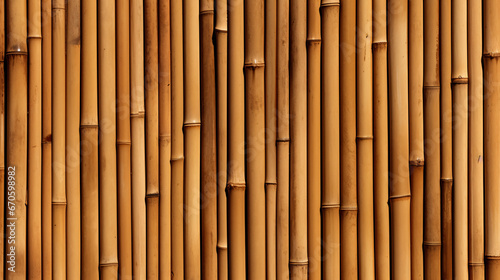 Authentic Bamboo Wall Texture - Design for Natural Interior Enhancements and Zen-inspired D  cor.