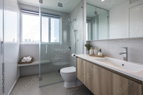 modern bathroom interior