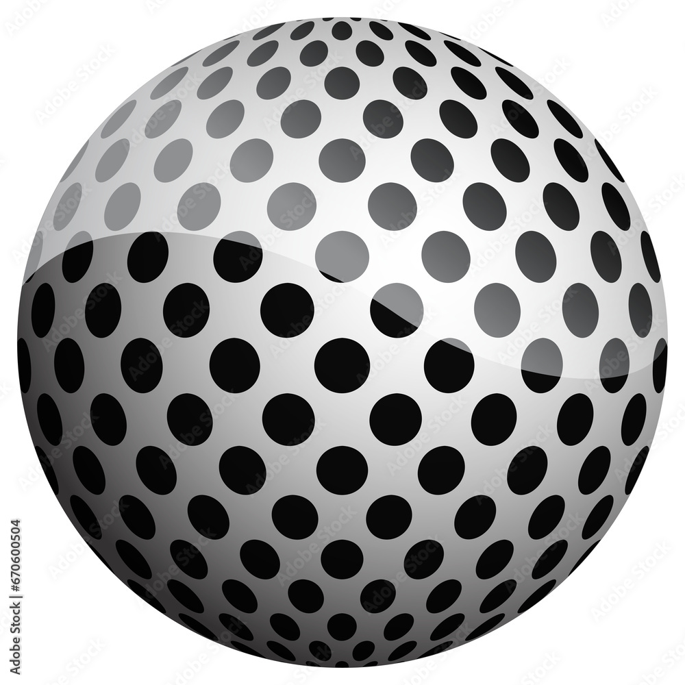 Abstract pattern cover black and white 3D ball. illustration on dark background. Abstract pattern cover black and white 3D ball. illustration on dark background.