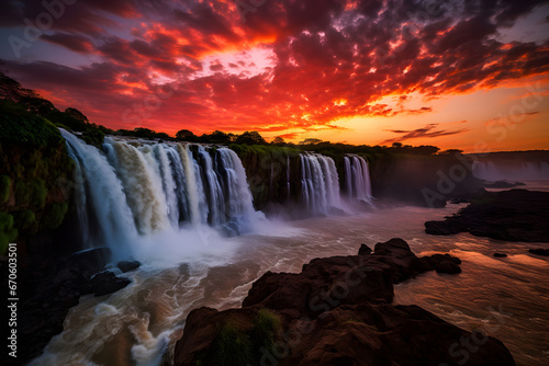 A Serene Evening Photo from Falls' Mouth