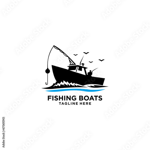 Boat yard logo, boat driving school vector, fishing courses logo design , repair boats, boat engines, maintain boats, boat driving school, fishing courses, boat fishing, fishing boats / trolling icon