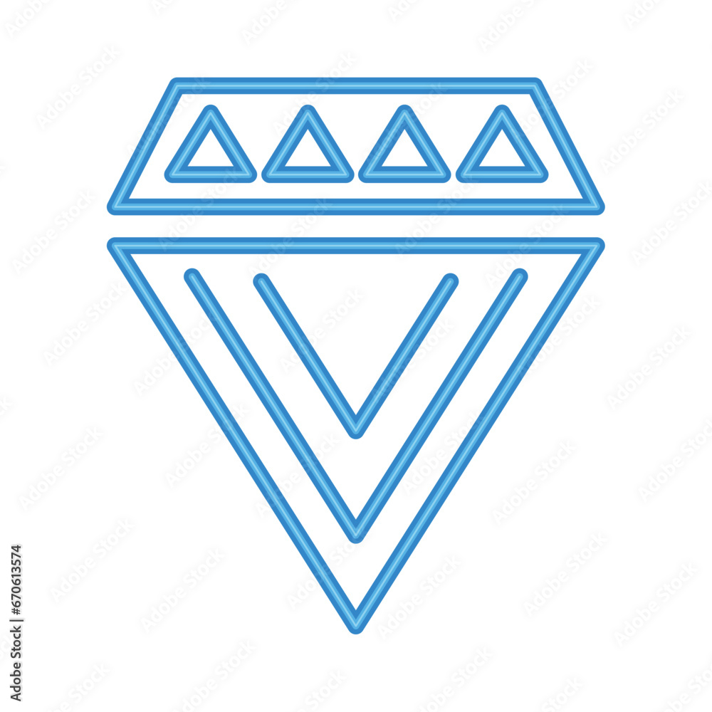 neon shape diamond neon shape diamond