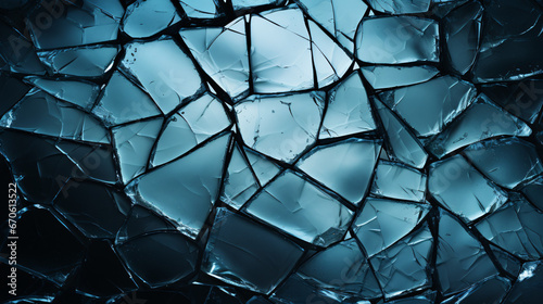 Abstract Glass Crack Pattern, Perfect for Contemporary Design and Artistic Visual Projects.