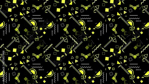 Abstract Geometric Motion Background
