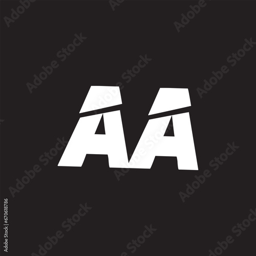 AA creative logo design and monogram logo