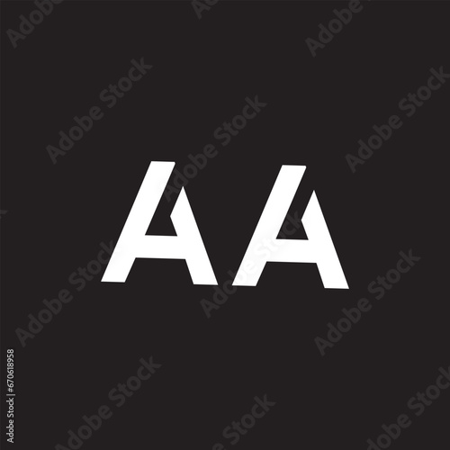 AA creative logo design and monogram logo