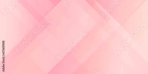 Modern and seamless minimalistic soft or pastel pink abstract background, geometric background with triangles and squares, pastel color stripes background with lines and cover, card and design.