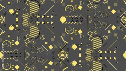Abstract Geometric Motion Background