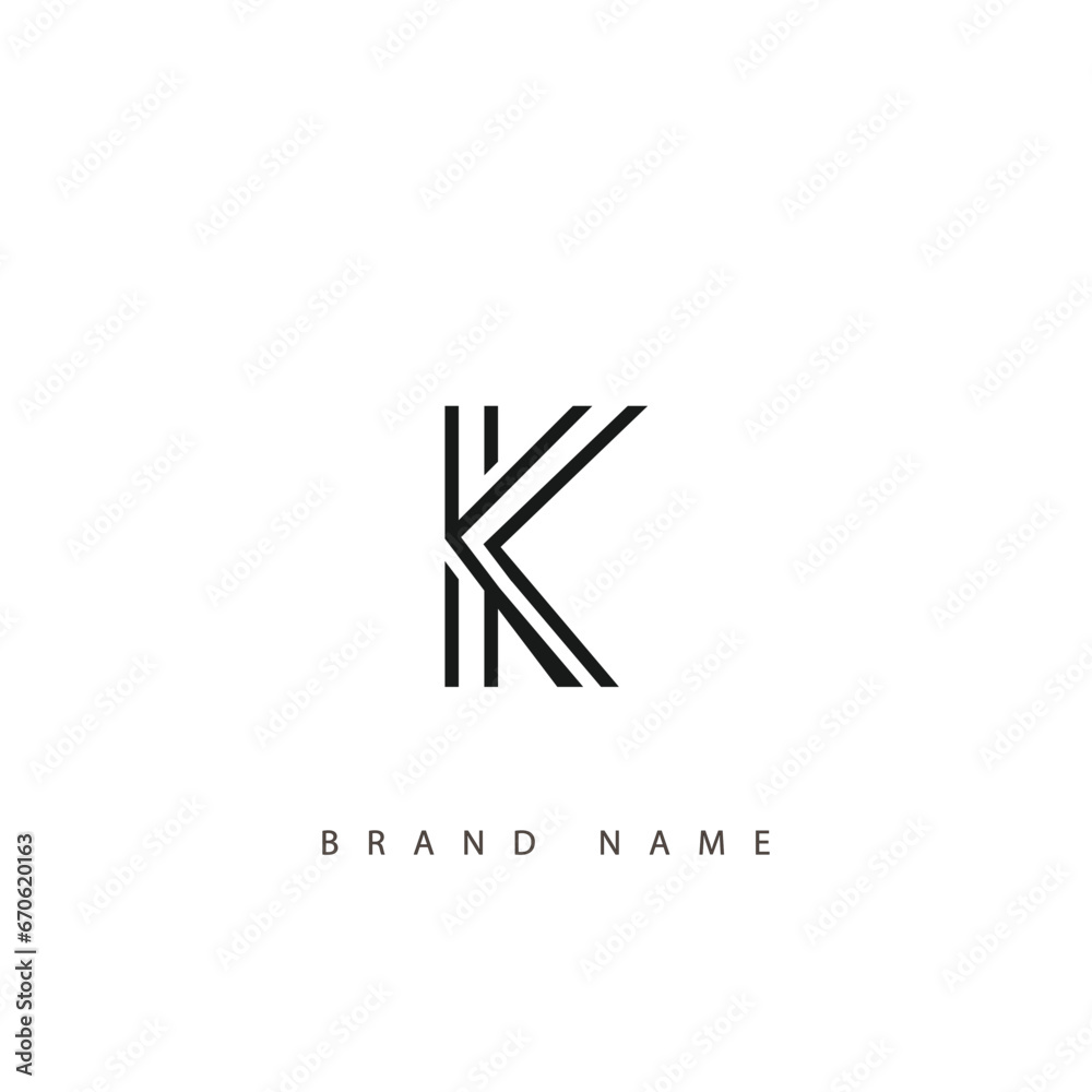 Letter K logo icon design template elements Letter K logo icon design template elements