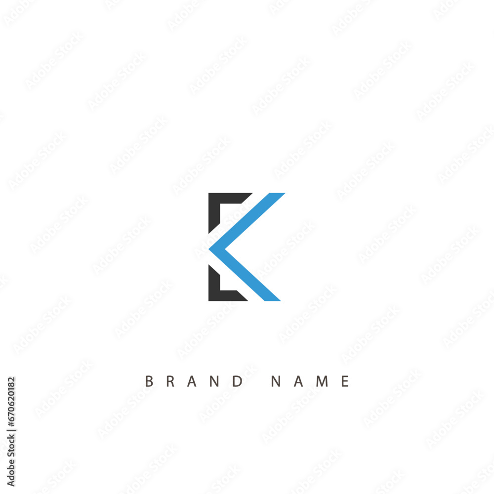 Letter K logo icon design template elements Letter K logo icon design template elements
