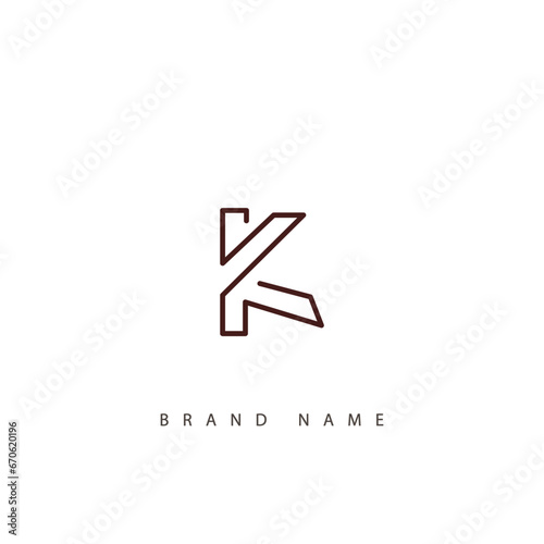 Free Download Letter K logo icon design template elements - GFXLoad