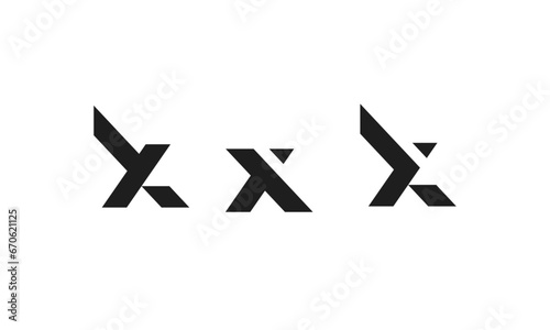 X Logo Design (ID: 670621125)
