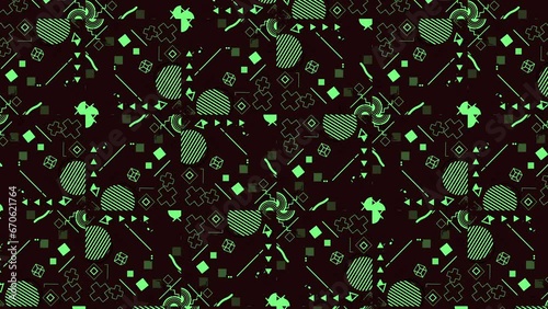 Abstract Geometric Motion Background