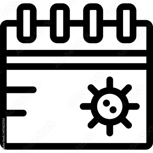 calendar vector design . Svg