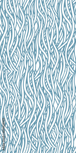 nautical line meadow doodle Scandinavian contemporary seamless pattern design fabric printing monochrome stylish modern textured