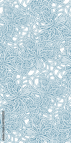 nautical line meadow doodle Scandinavian contemporary seamless pattern design fabric printing monochrome stylish modern textured