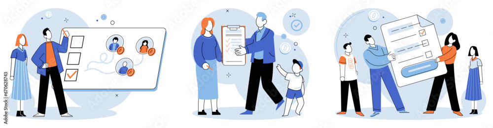 Child benefit. Vector illustration. Child benefits serve as aide in ensuring children have access to essential resources Allocating funds to child benefits helps families manage their financial Child benefit. Vector illustration. Child benefits serve as aide in ensuring children have access to essential resources Allocating funds to child benefits helps families manage their financial