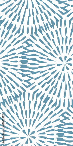 circles botanical doodle Scandinavian contemporary seamless pattern design fabric printing monochrome stylish modern textured