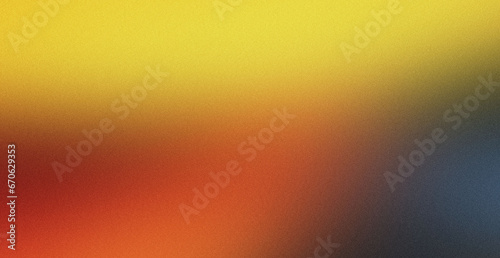yellow orange blue , texture color gradient rough abstract background , shine bright light and glow template empty space grainy noise grungy
