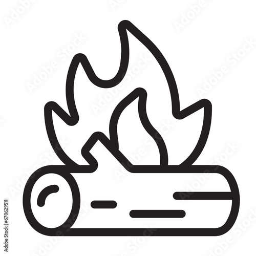 fire line icon