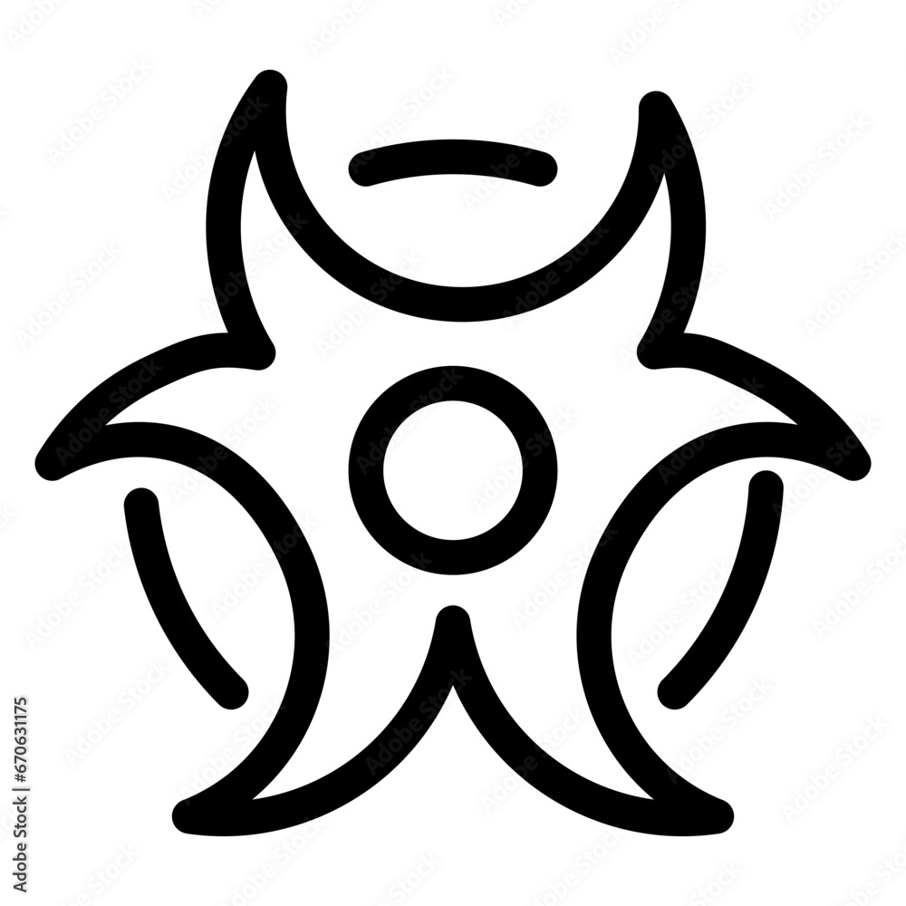 biohazard vector design icon .svg biohazard vector design icon .svg