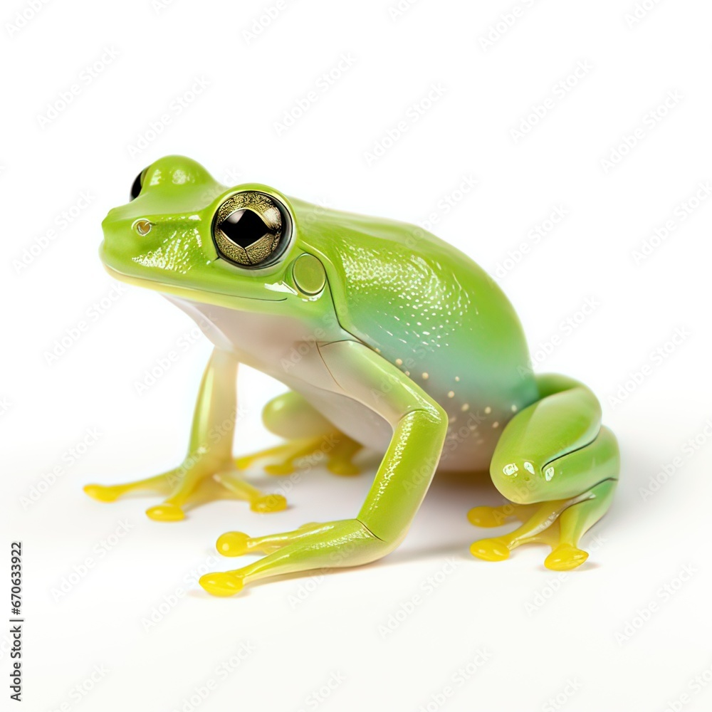 Obraz premium Cocos Island glass frog Hyalinobatrachium colymbip